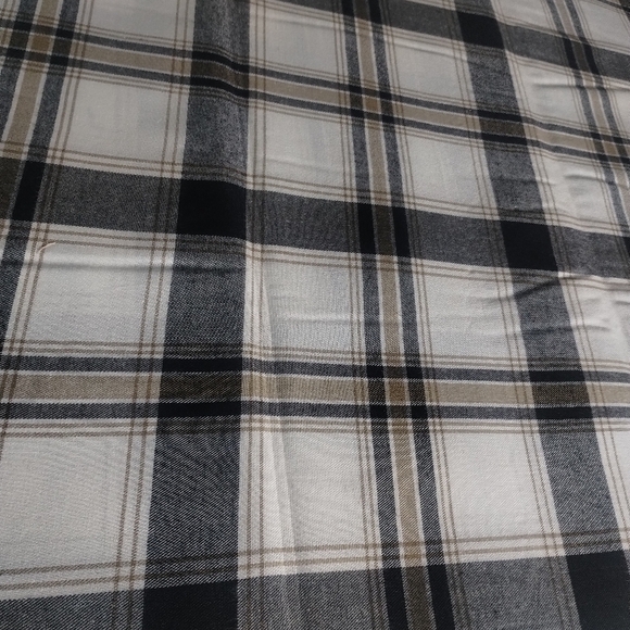 Other - New 3 Continuous Yards Of Plaid Patterned 100% Cotton Fabric Sewing Crafts Quilt